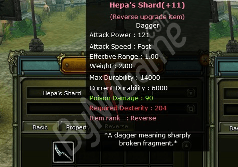 +9 Exp Hepa Shard