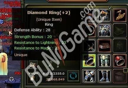 +2 Diamond Ring
