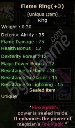 FLAME RING +3