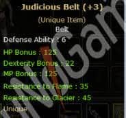 +3 JUDİ BELT