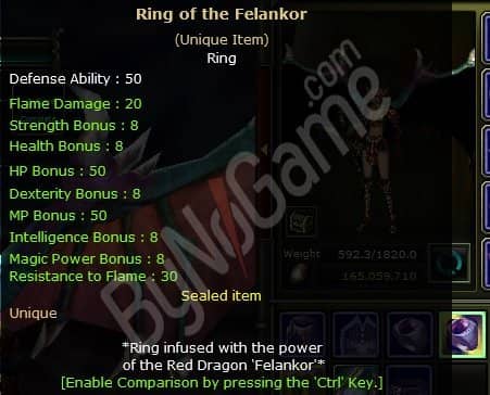 Sell Ring Of The Felankor +0 Dual Belirtilen FİYAT TANE FİYATIDIR !!!!!!!!!!!!!!!