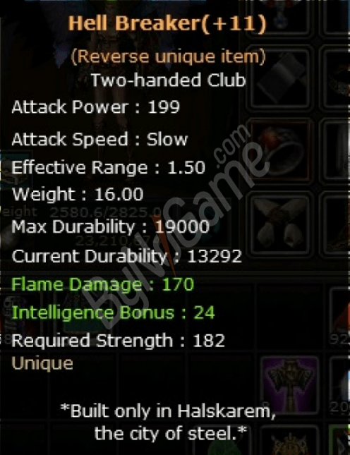 +9 HELL BREAKER satılık