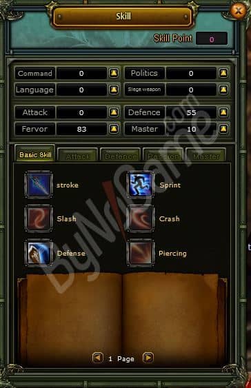 SELL 83 LEVEL BERSERKER WARRIOR 110K NPLİ