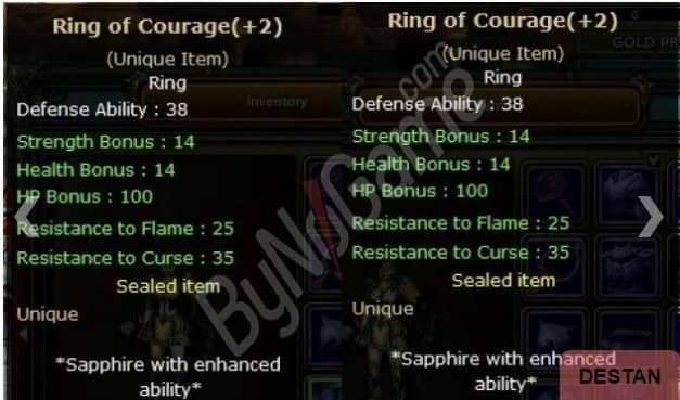 +2 ROC ( Ring Of Courge ) duAL
