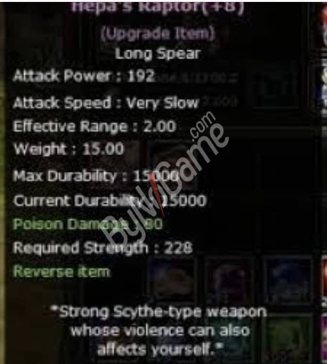 HEPA +8 RAPTOR