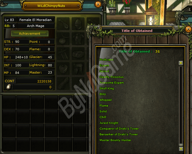 83/5 2.22m NP 40 DEF HUMAN MAGE