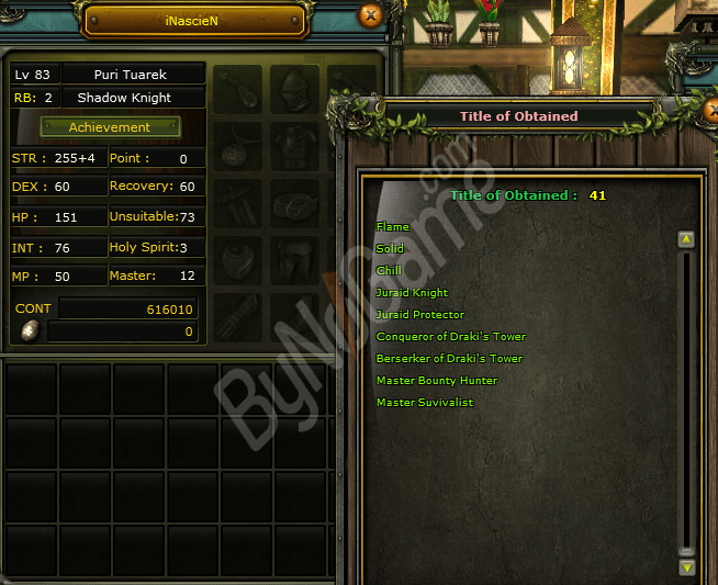 83/2 100DEF 616K NP KARUS PRIEST