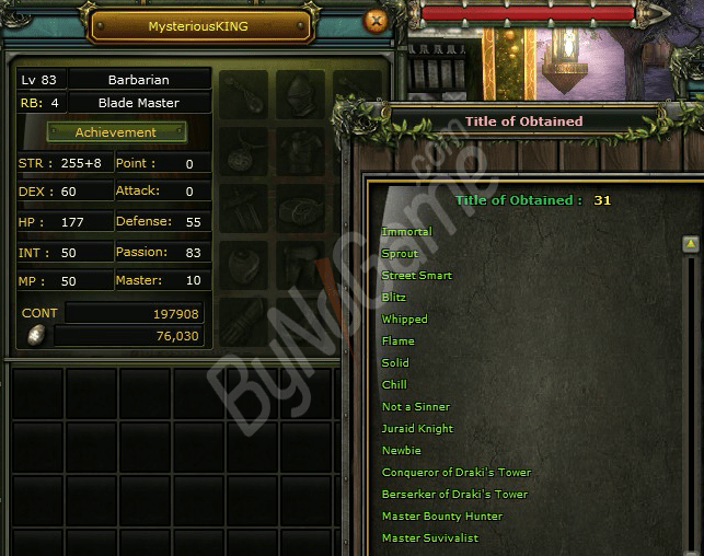 83/4 HUMAN WARİROR 197K NP 90 DEF