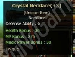 Crystal Neck +3