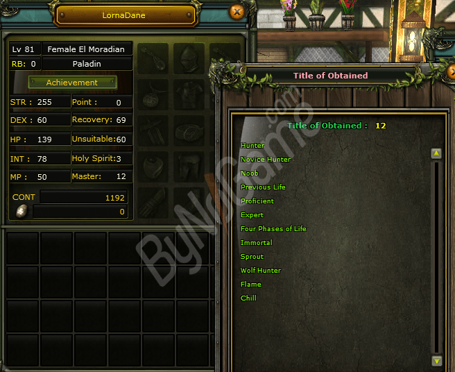 81LV HUMAN PRIEST 40 DEF