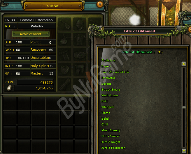 83/5 HUMAN 100 DEF PRİEST 500 K NP