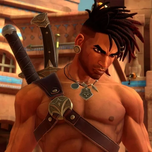 Prince of Persia The Sands of Time oyundan bir sahne