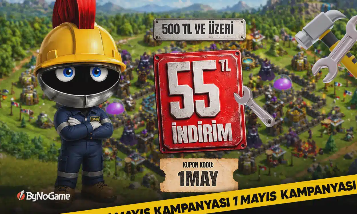 Special Discount for May 1st at ByNoGame!