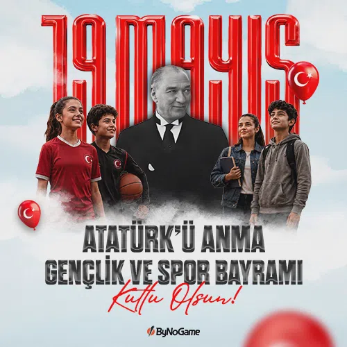 19 Mayıs Atatürk’ü Anma, Gençlik ve Spor Bayramı Kutlu Olsun