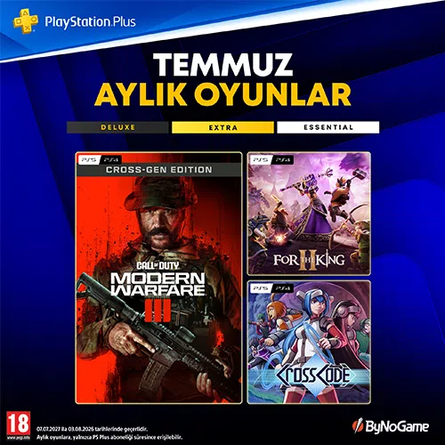 PlayStation Plus Temmuz 2026 Oyunları Belli Oldu