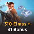 Free Fire 310 Elmas + 31 Bonus