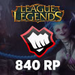 League of Legends 840 RP Riot Pin
