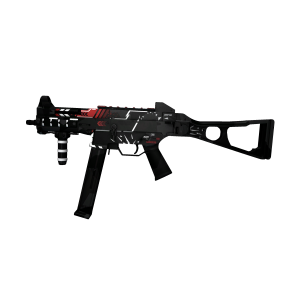 UMP-45 | Red Collision II (Field-Tested)